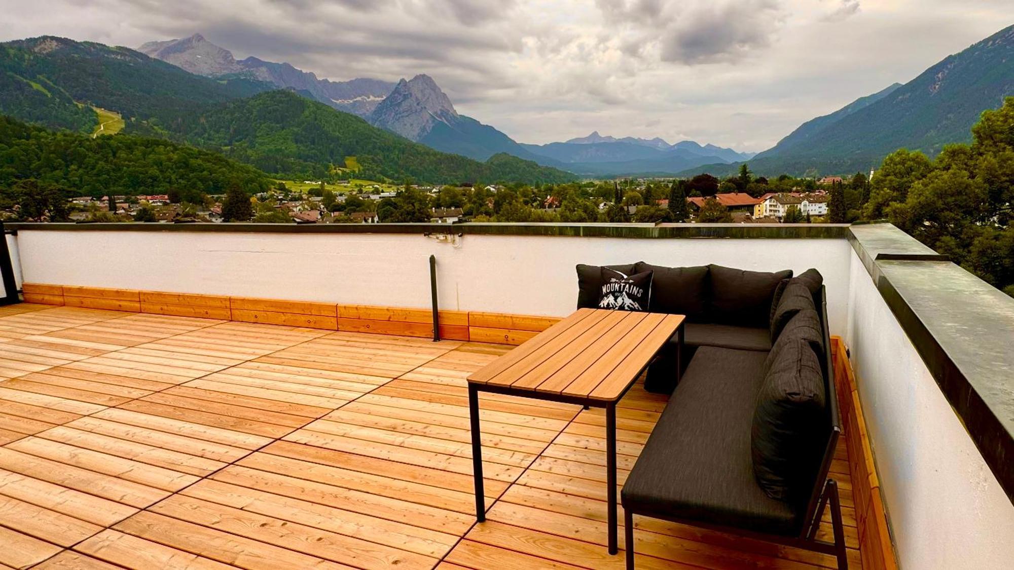 Dachterrasse Panorama-glueck Ii Garmisch-Partenkirchen